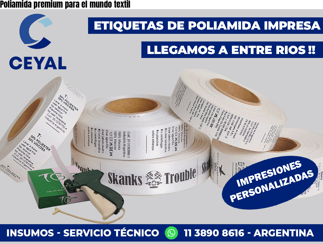 Poliamida premium para el mundo textil