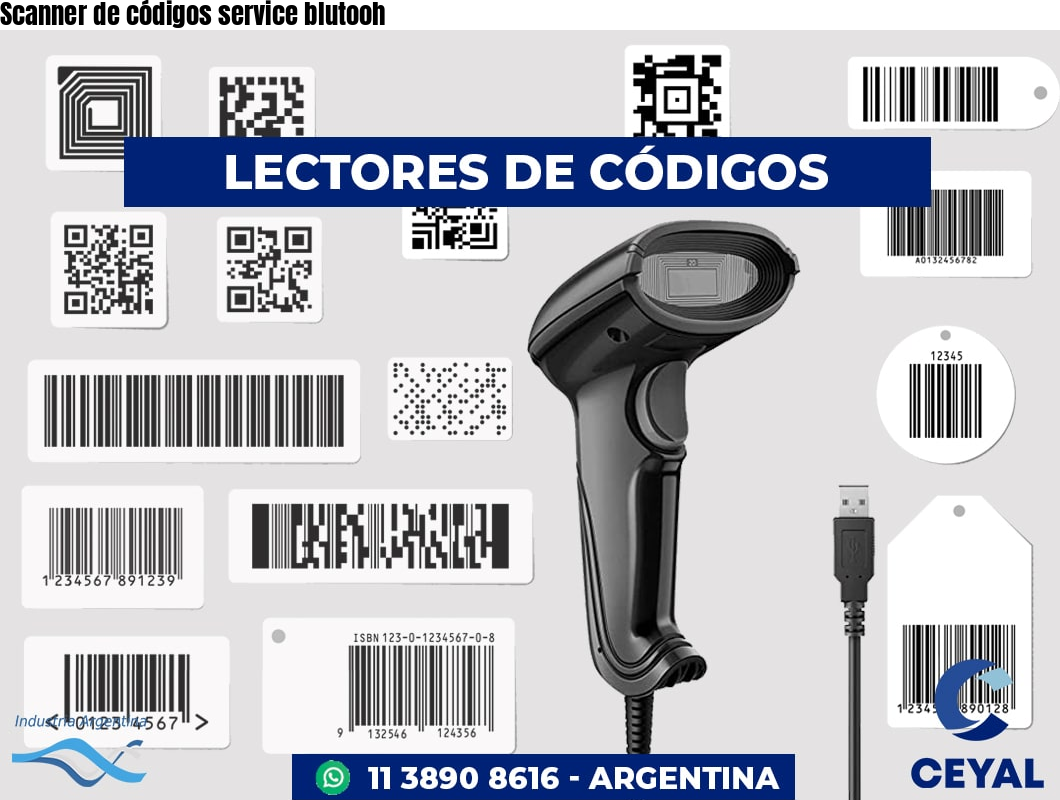 Scanner de códigos service blutooh