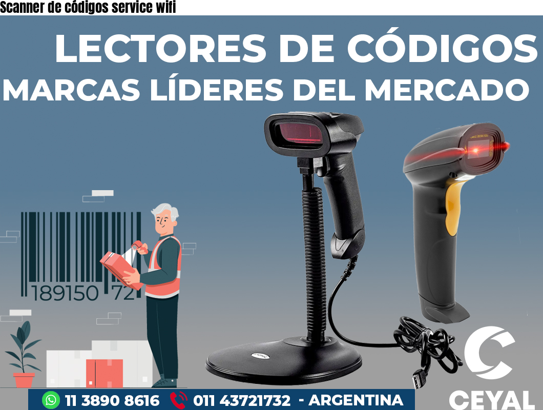 Scanner de códigos service wifi