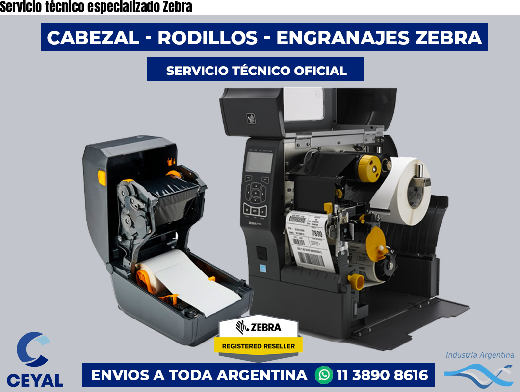 Servicio técnico especializado Zebra