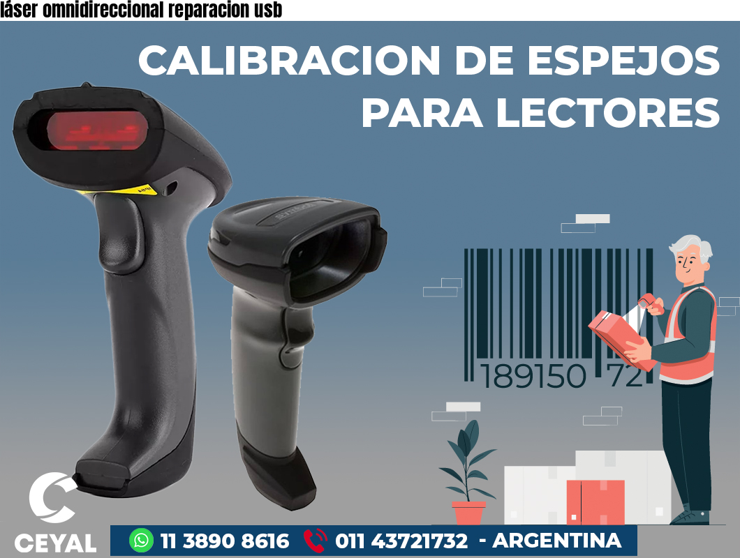 láser omnidireccional reparacion usb