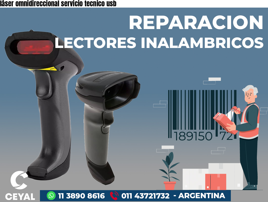 láser omnidireccional servicio tecnico usb