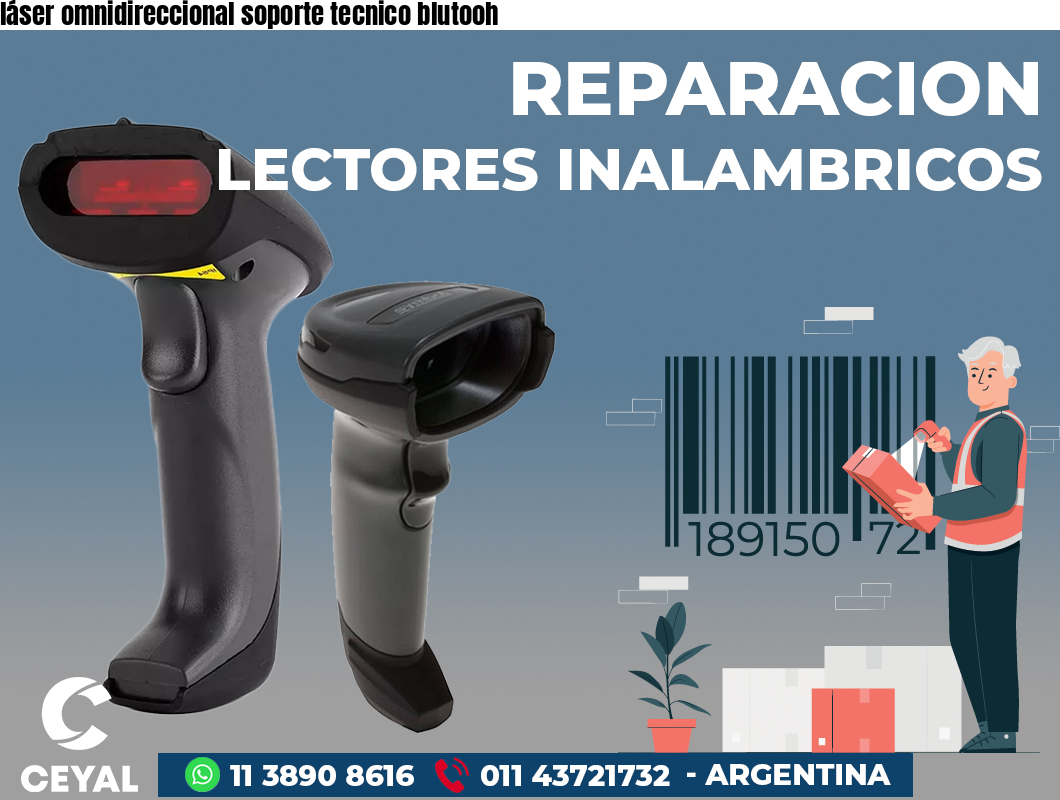 láser omnidireccional soporte tecnico blutooh