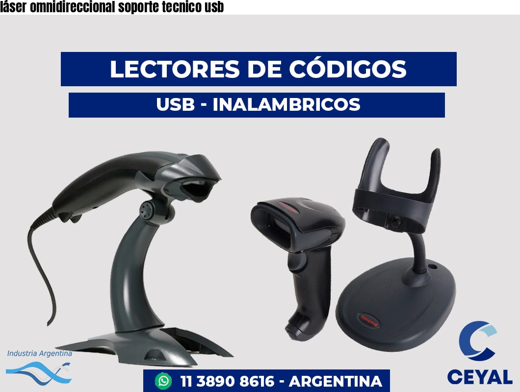 láser omnidireccional soporte tecnico usb