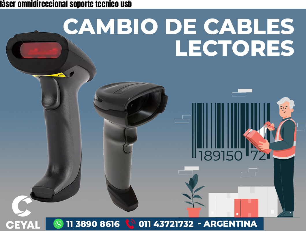 láser omnidireccional soporte tecnico usb