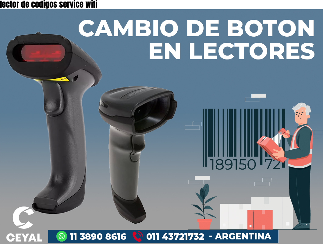 lector de codigos service wifi