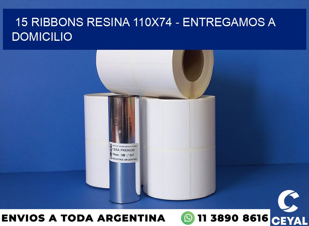 15 Ribbons resina 110×74 – entregamos a domicilio