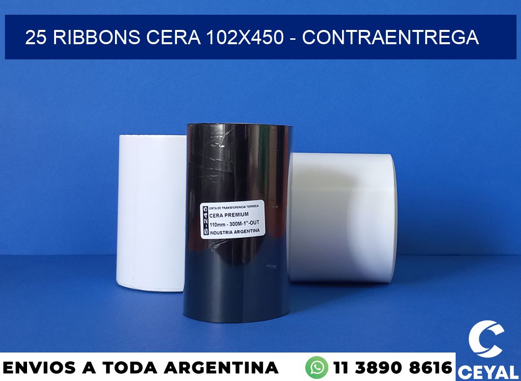 25 Ribbons cera 102×450 – contraentrega