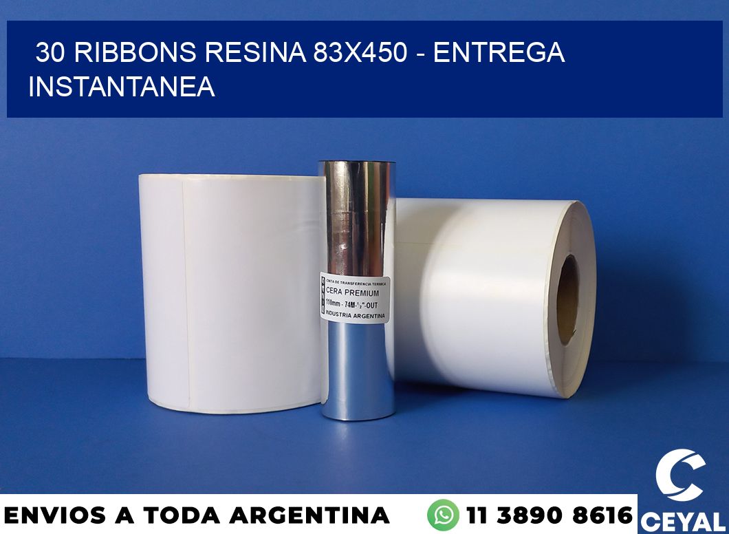 30 Ribbons resina 83×450 – entrega instantanea