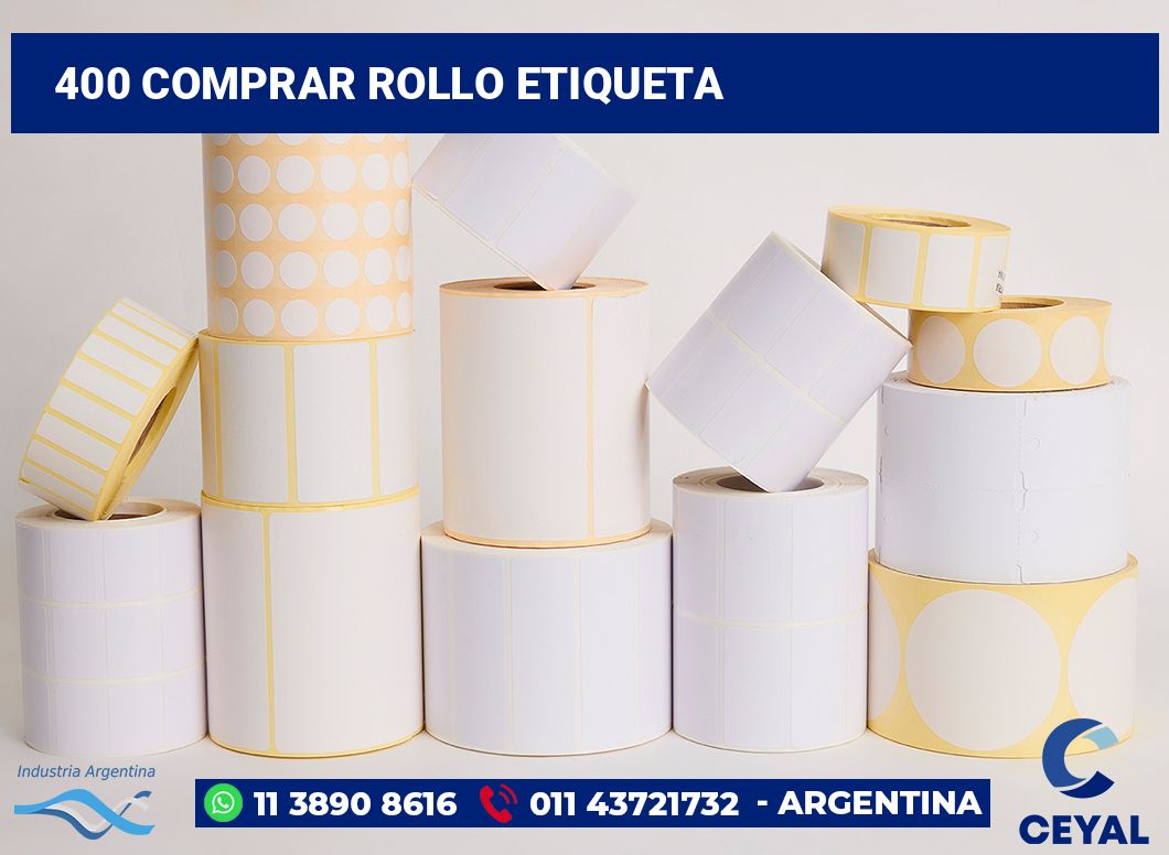 400 Comprar rollo etiqueta