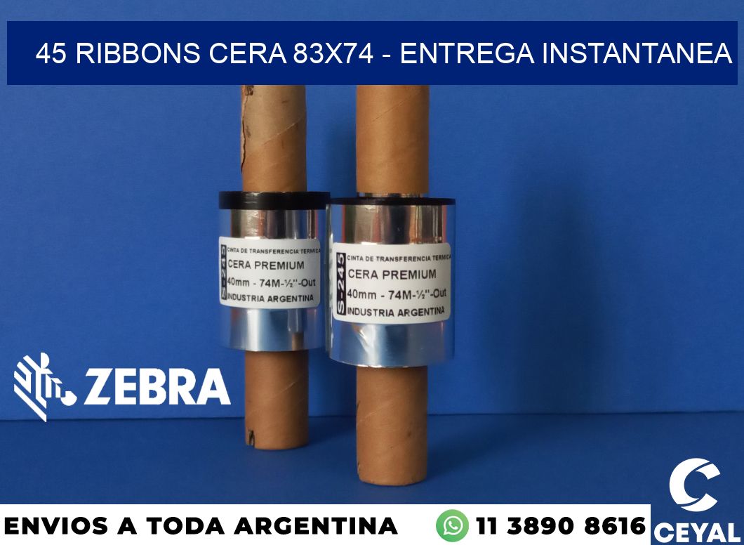 45 Ribbons cera 83x74 - entrega instantanea