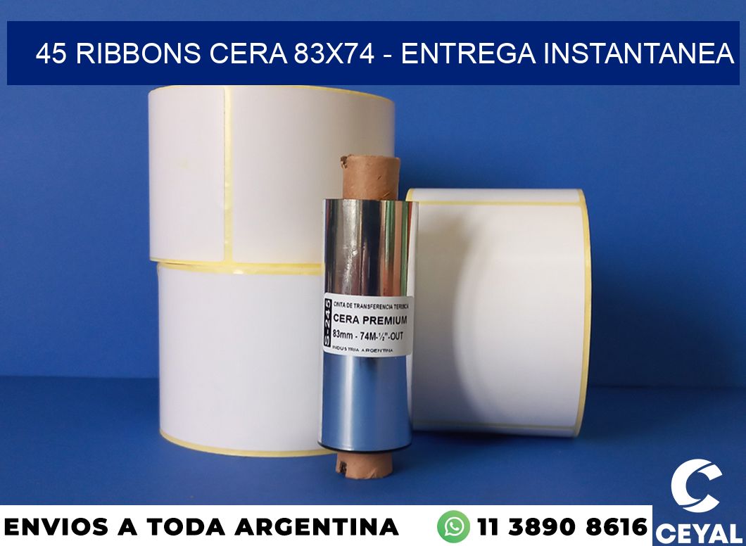 45 Ribbons cera 83×74 – entrega instantanea