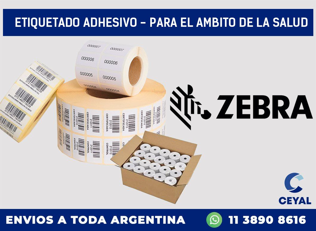 Etiquetado adhesivo – para el ambito de la salud