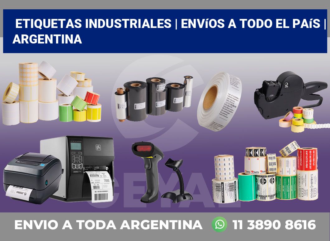 Etiquetas industriales | Envíos a todo el país | Argentina