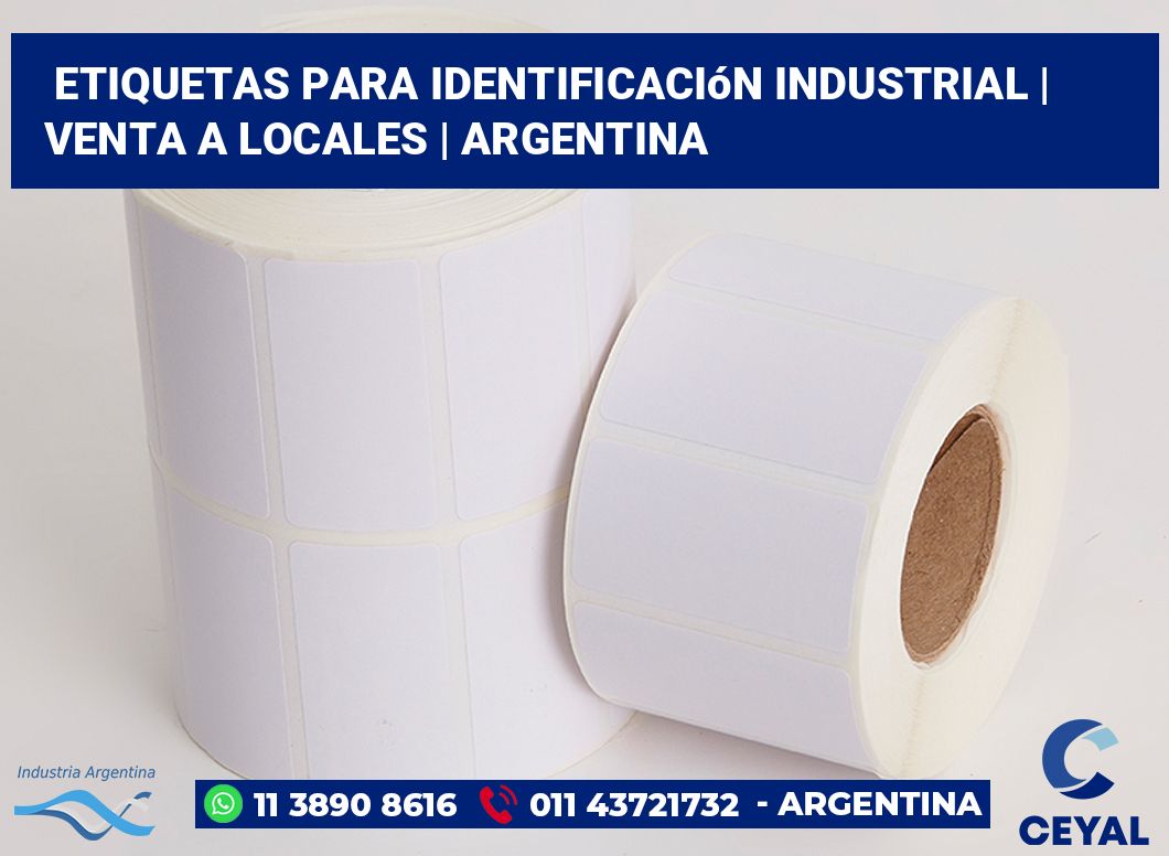 Etiquetas para identificación industrial | Venta a locales | Argentina