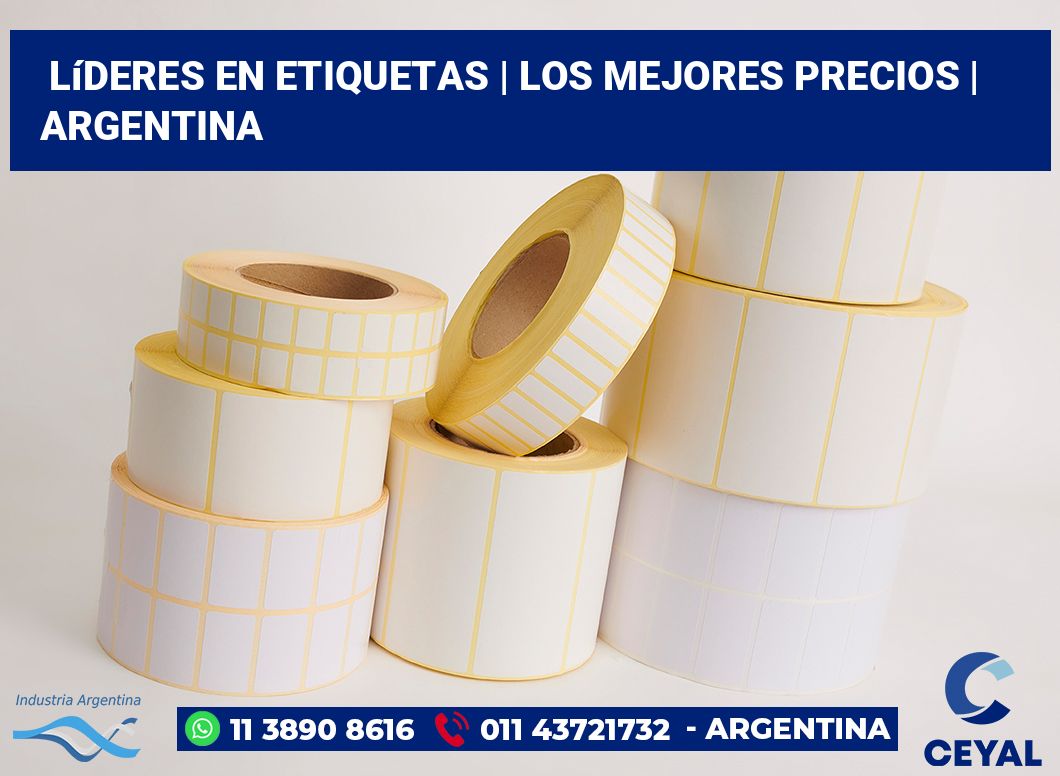 Líderes en etiquetas | Los mejores precios | Argentina