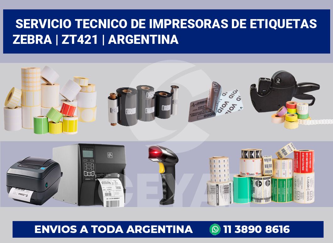 Servicio Tecnico De Impresoras De Etiquetas Zebra | ZT421 | Argentina