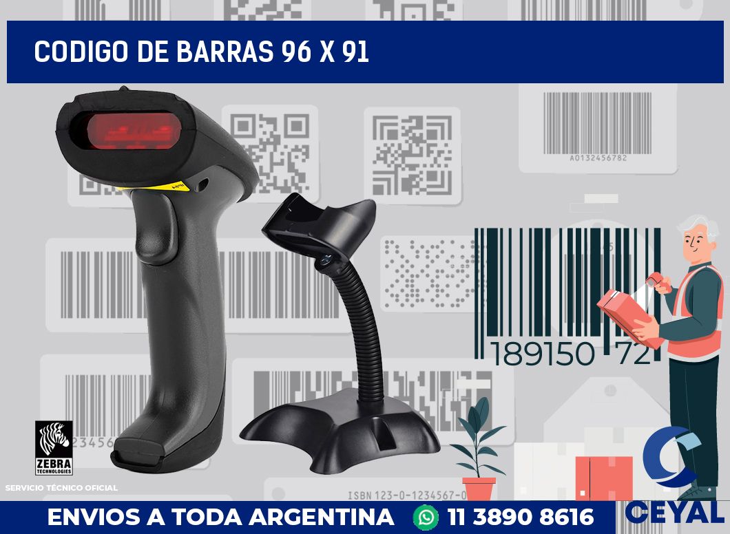 codigo de barras 96 x 91