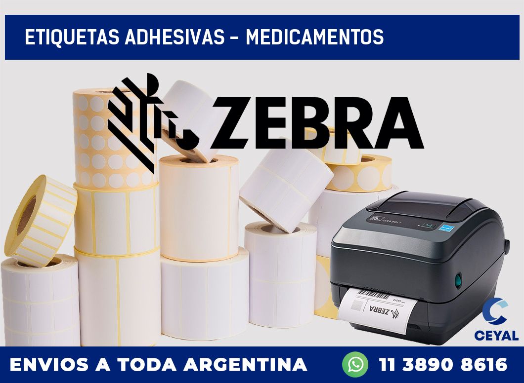 etiquetas adhesivas - Medicamentos