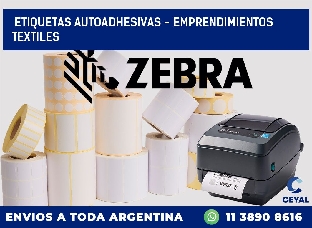 etiquetas autoadhesivas – Emprendimientos textiles