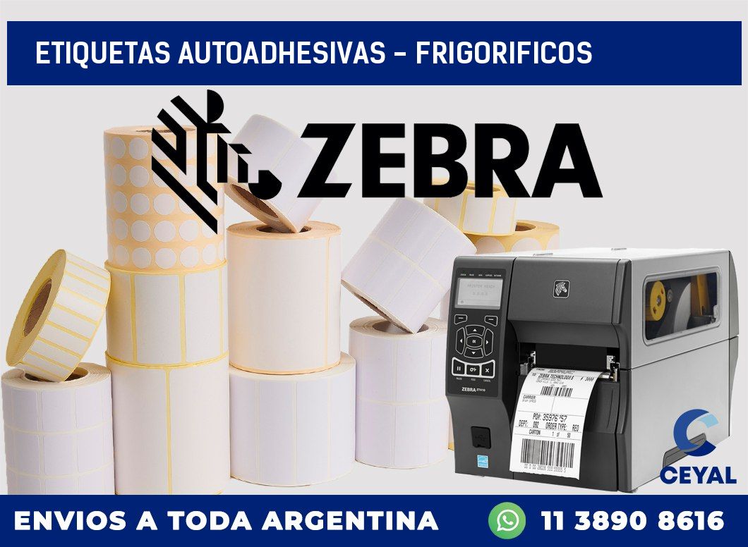 etiquetas autoadhesivas – frigorificos