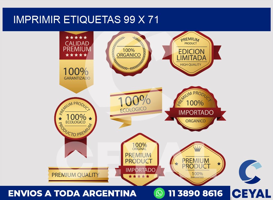 imprimir etiquetas 99 x 71