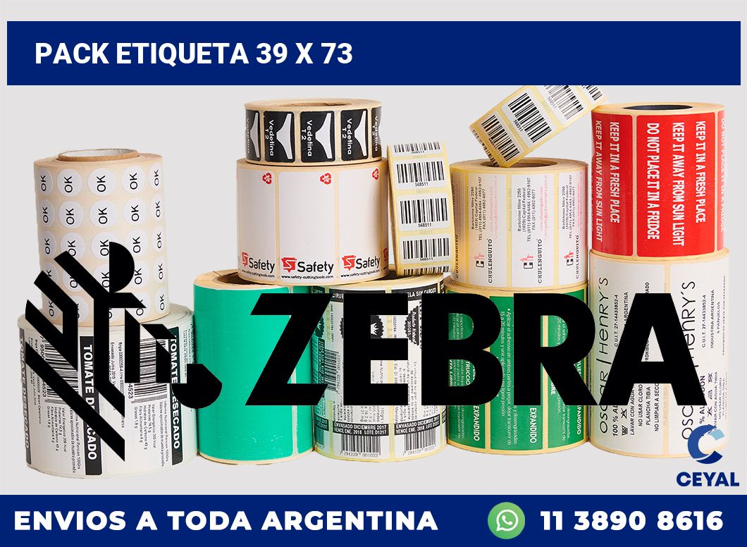 pack etiqueta 39 x 73