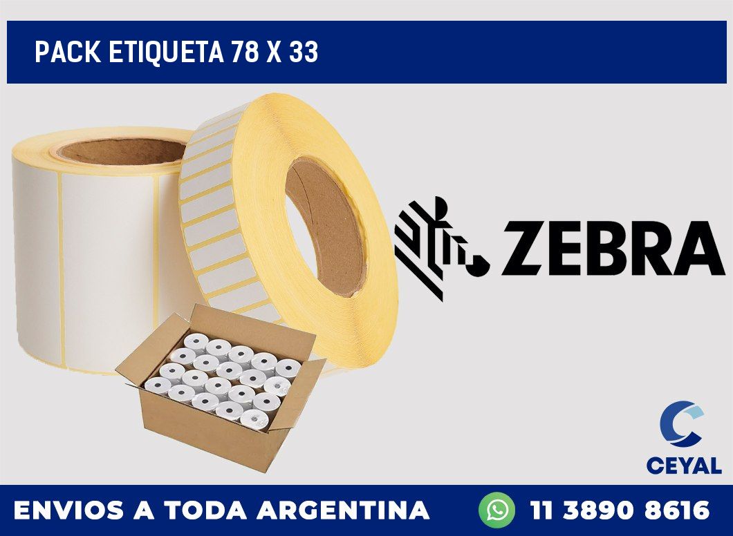 pack etiqueta 78 x 33