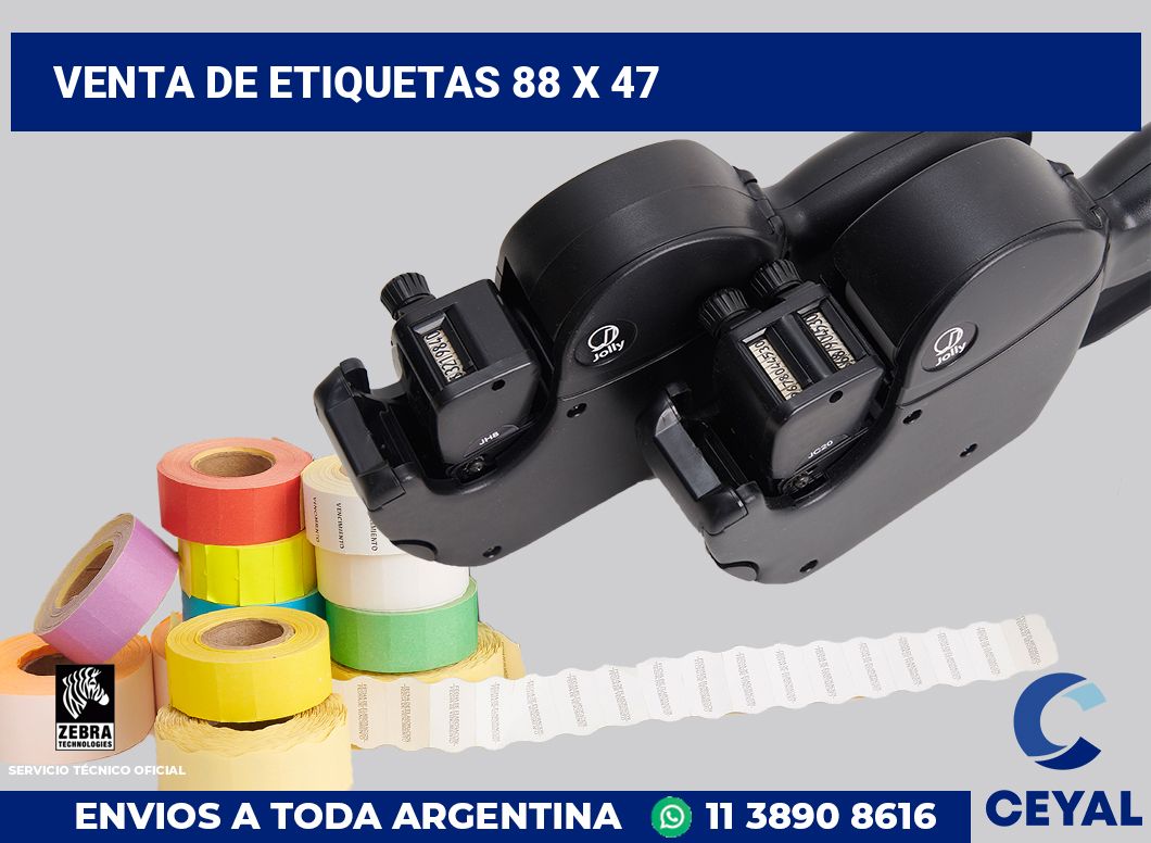 venta de etiquetas 88 x 47