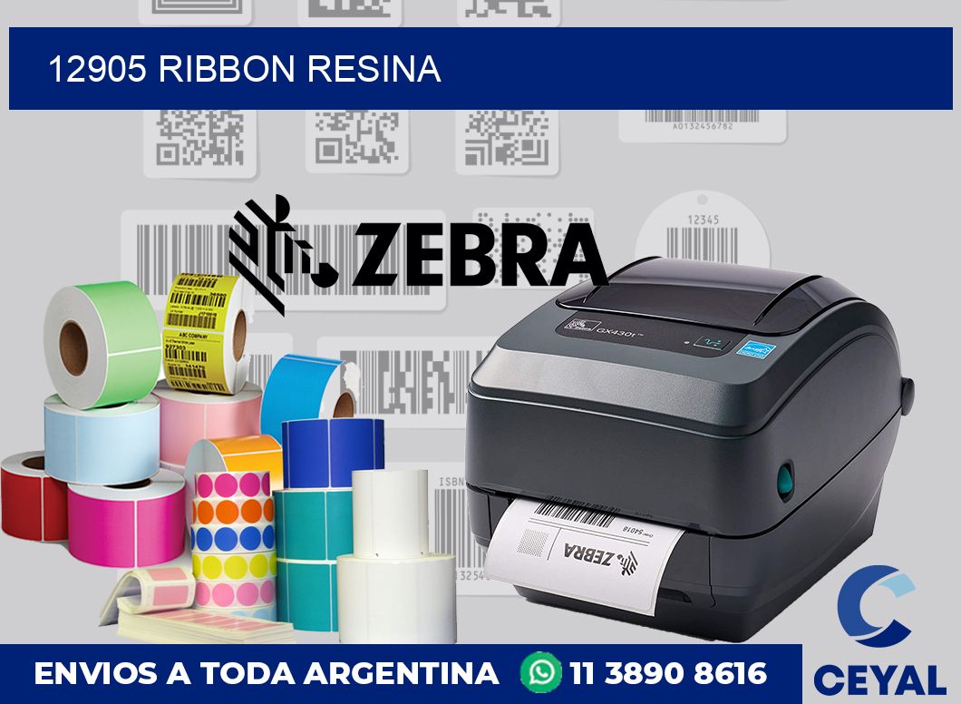 12905 ribbon resina