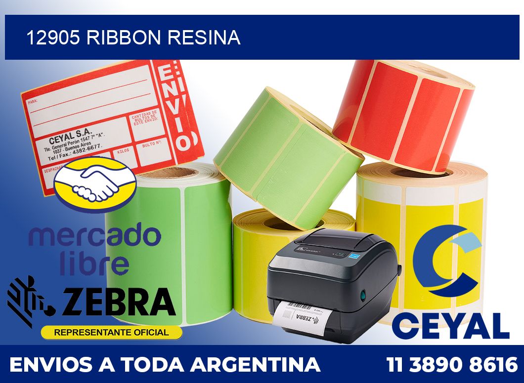 12905 ribbon resina