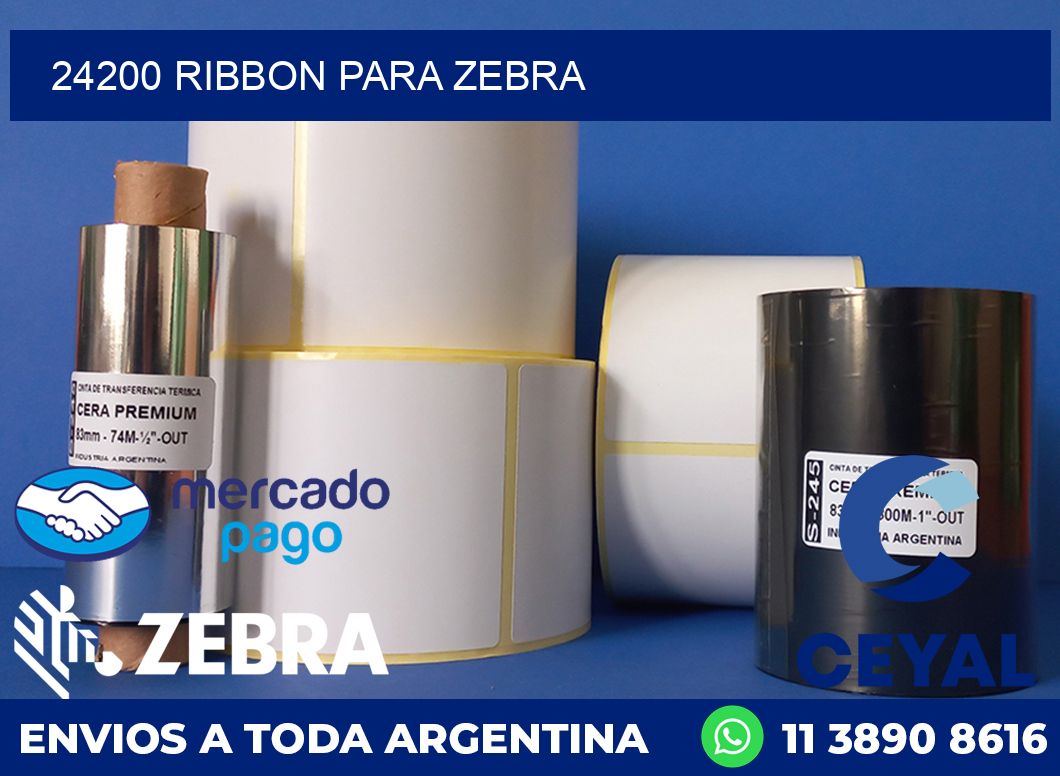 24200 ribbon para zebra