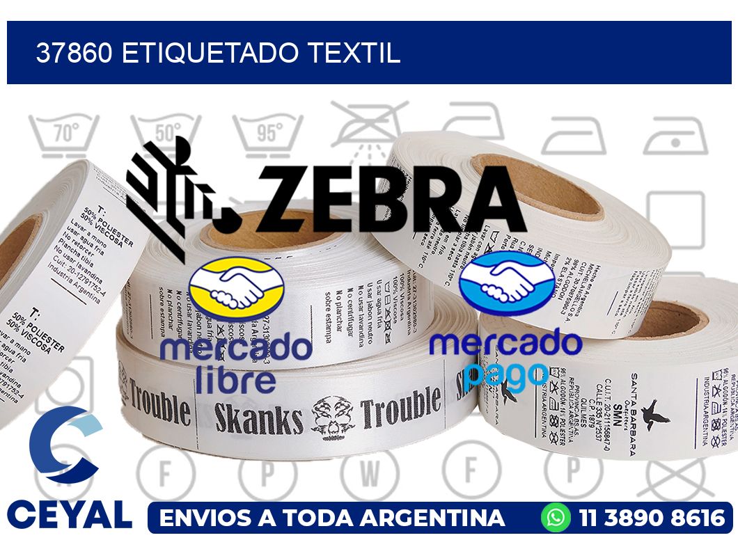 37860 Etiquetado textil