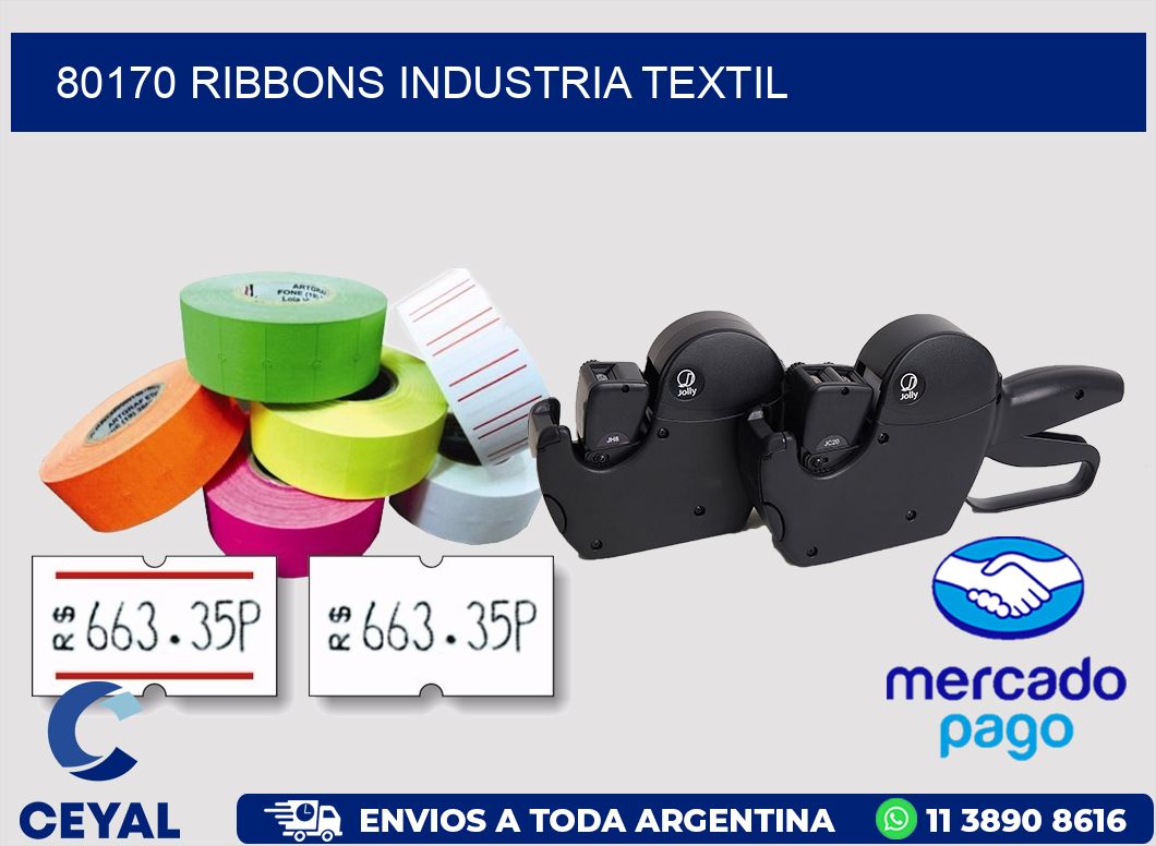 80170 ribbons industria textil