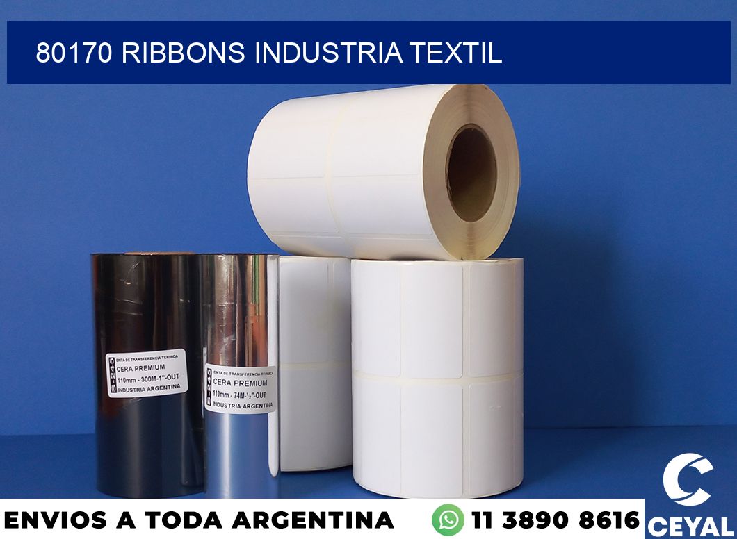 80170 ribbons industria textil