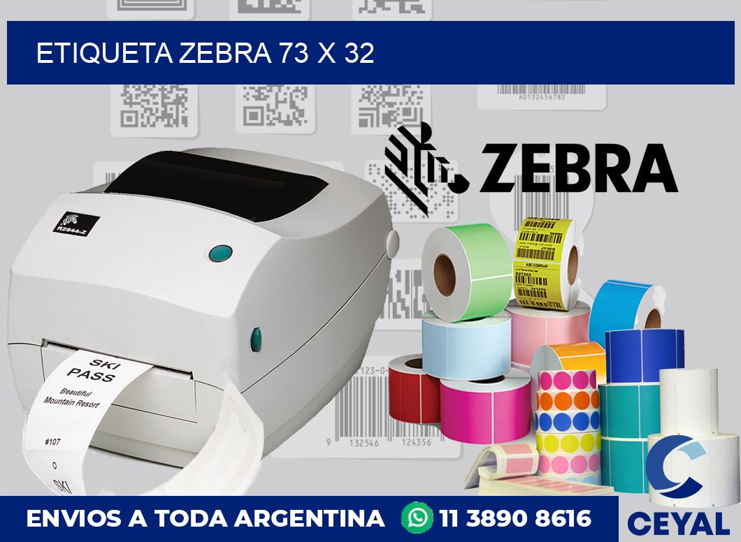 etiqueta zebra 73 x 32