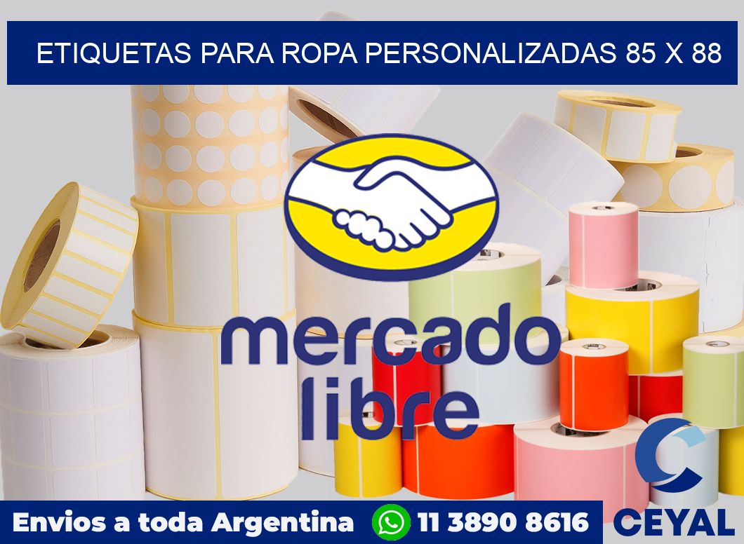 etiquetas para ropa personalizadas 85 x 88