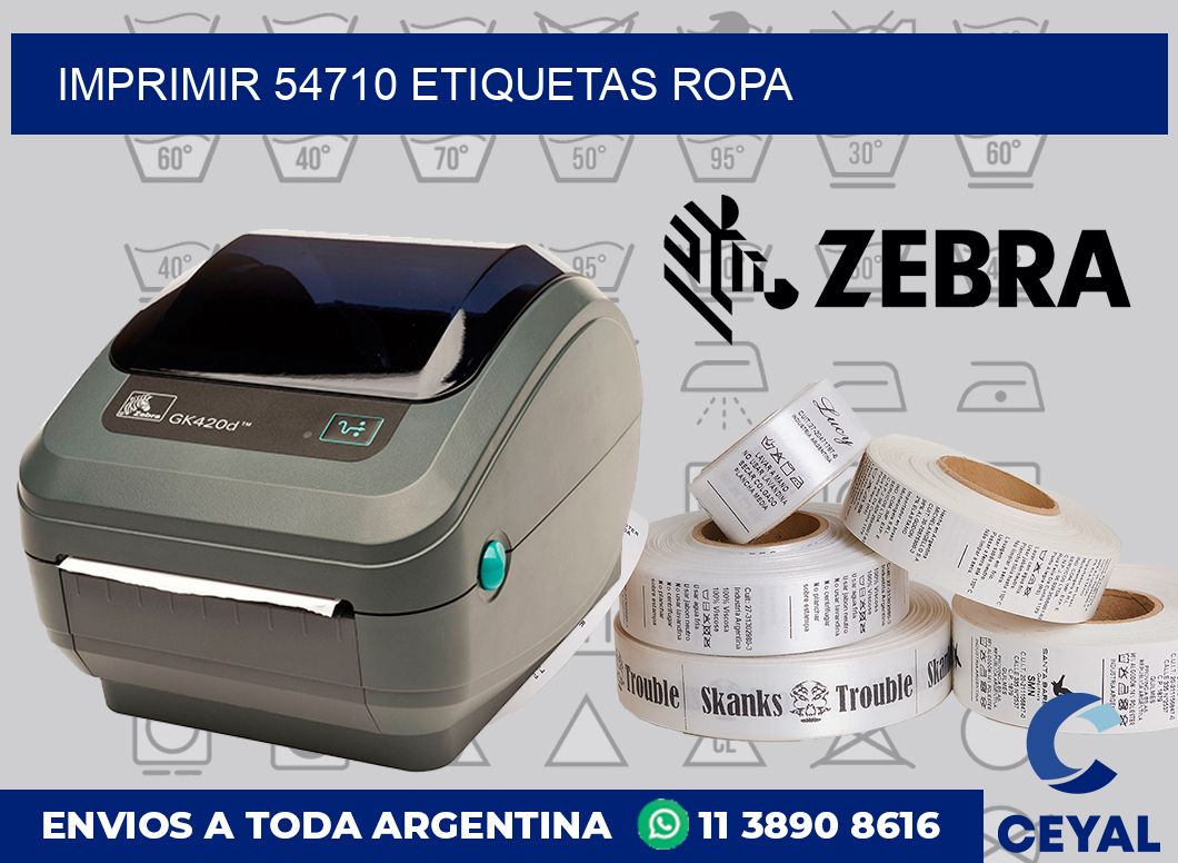 imprimir 54710 etiquetas ropa