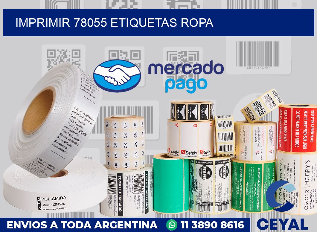 imprimir 78055 etiquetas ropa