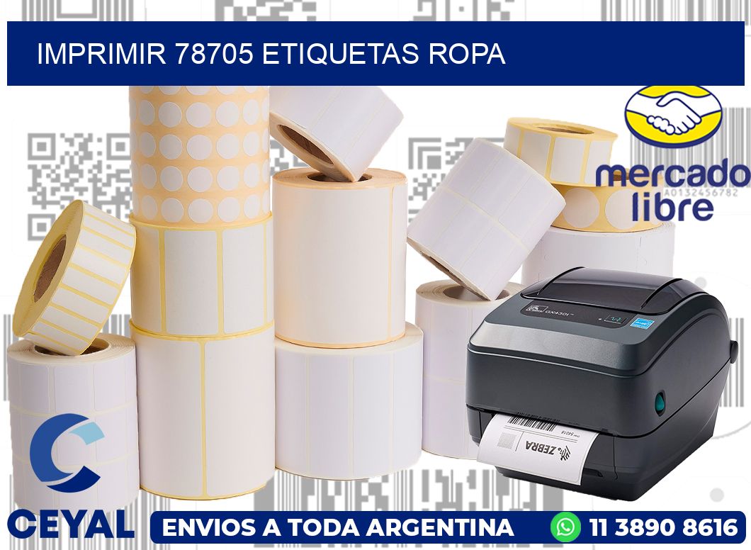 imprimir 78705 etiquetas ropa