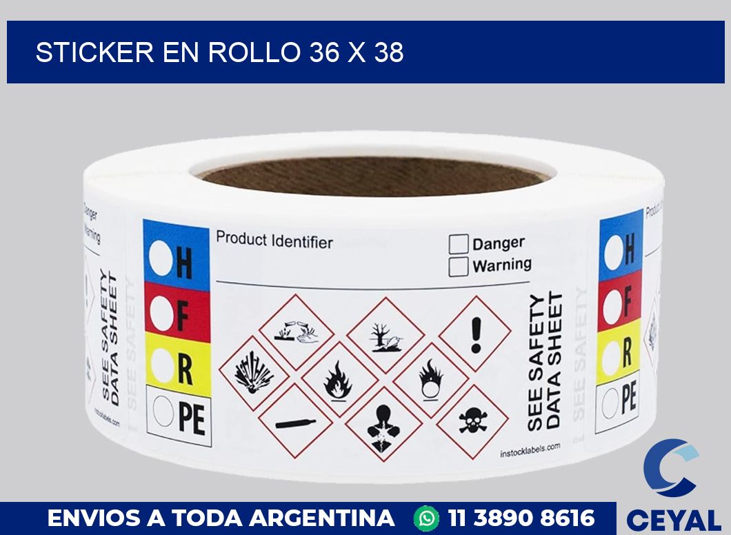 sticker en rollo 36 x 38