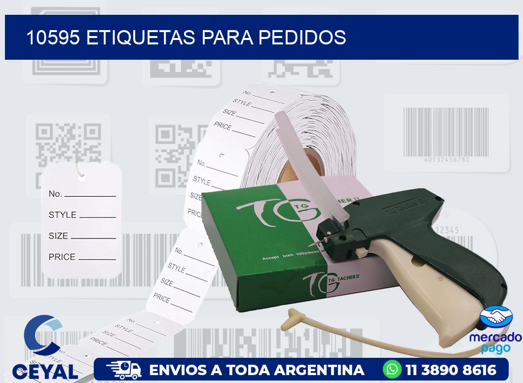 10595 ETIQUETAS PARA PEDIDOS