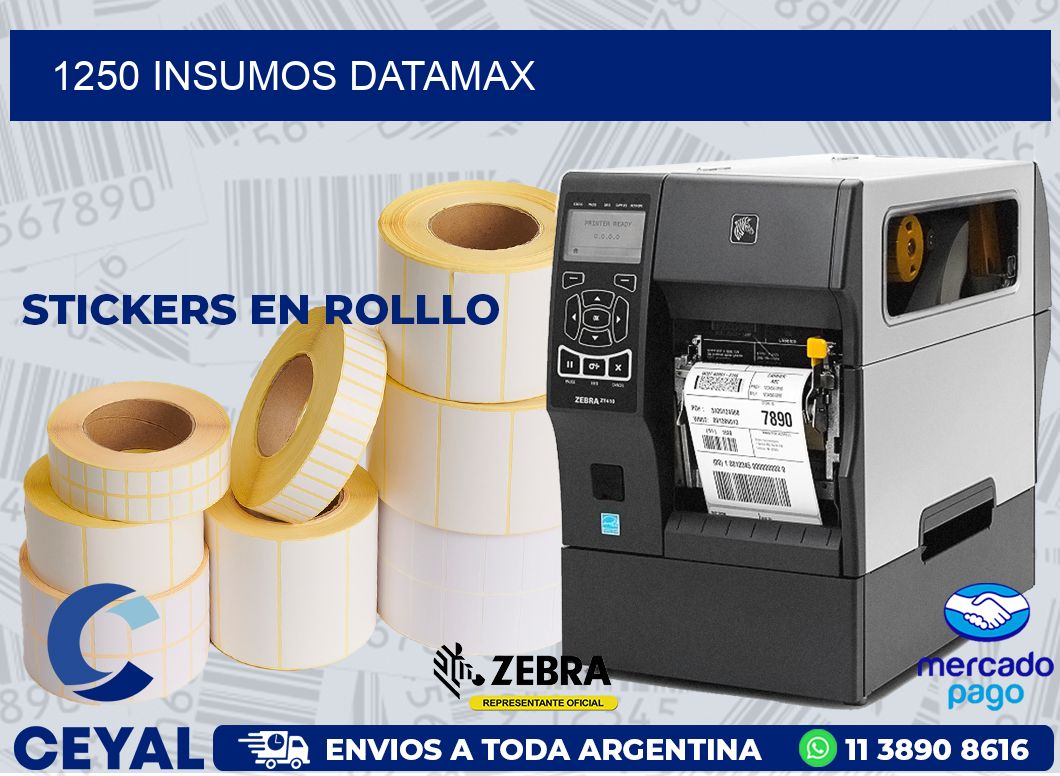 1250 INSUMOS DATAMAX