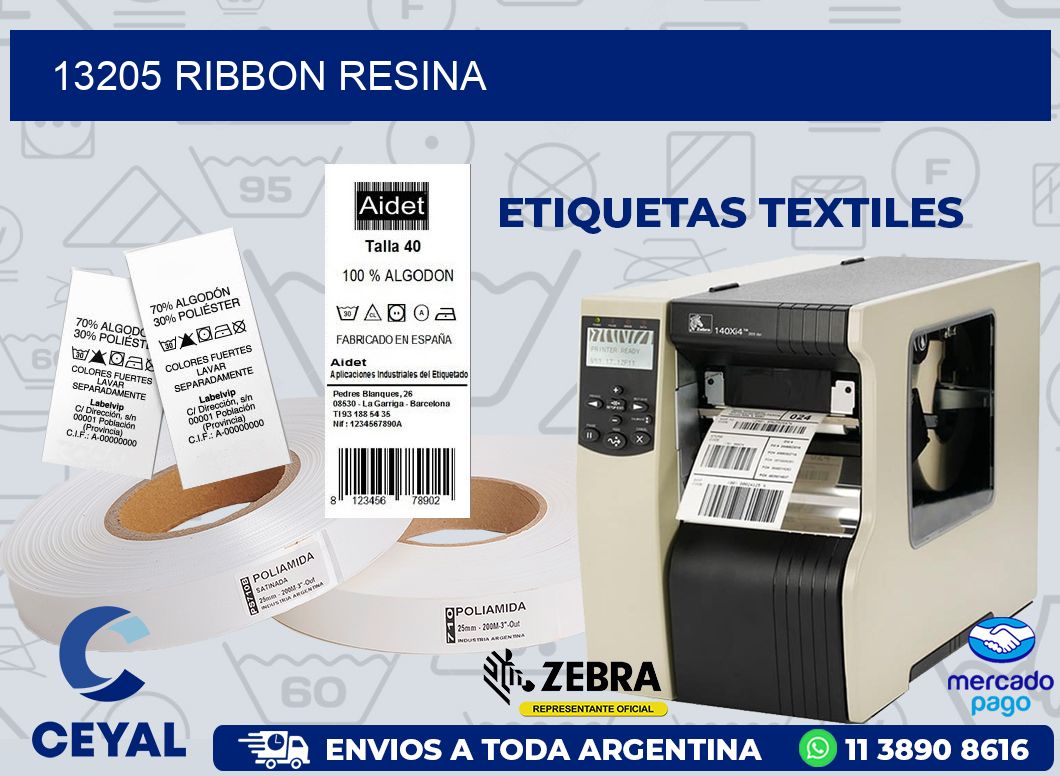 13205 RIBBON RESINA