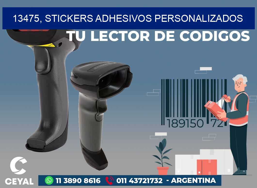 13475, stickers adhesivos personalizados