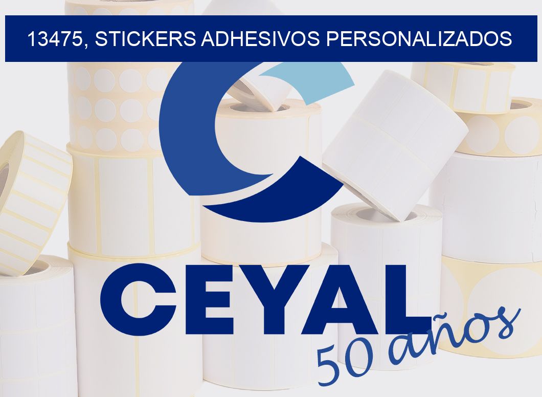 13475, stickers adhesivos personalizados