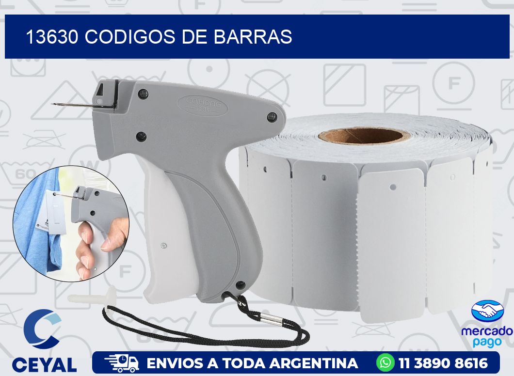 13630 CODIGOS DE BARRAS