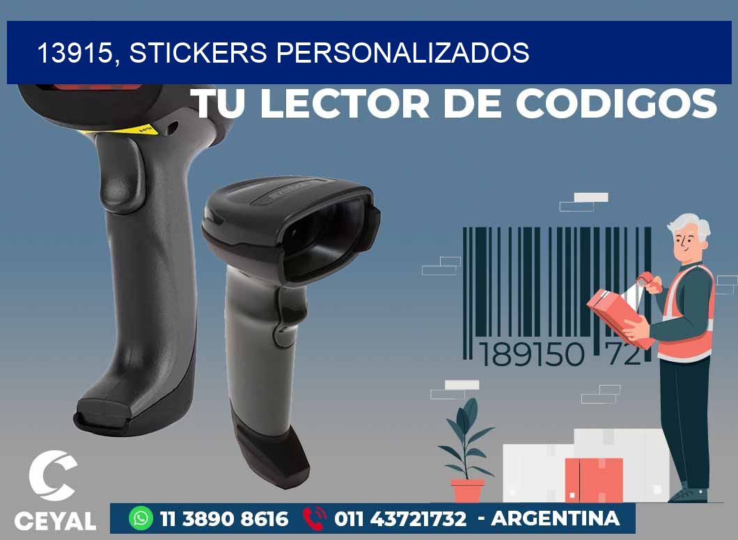 13915, stickers personalizados