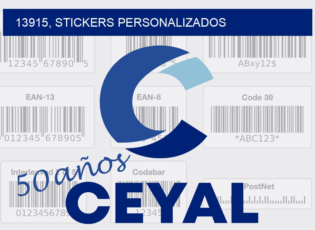 13915, stickers personalizados