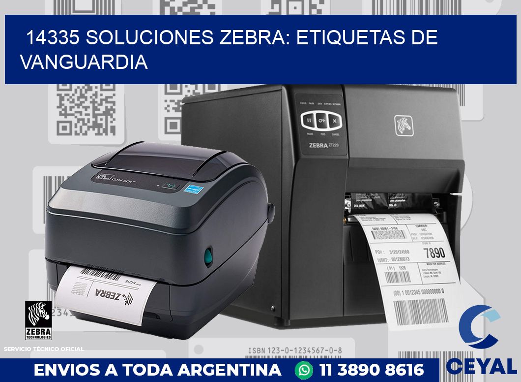 14335 SOLUCIONES ZEBRA: ETIQUETAS DE VANGUARDIA